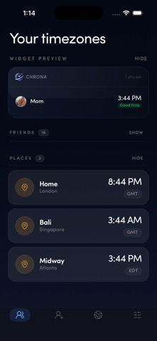 Chrona: Global Time Screenshot 2 of 7