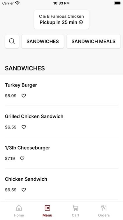 C & B Famous Chicken