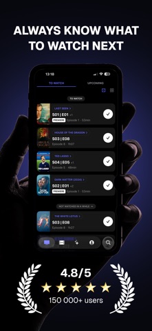 Suite TV: Séries e Filmes iPhone screenshot 1