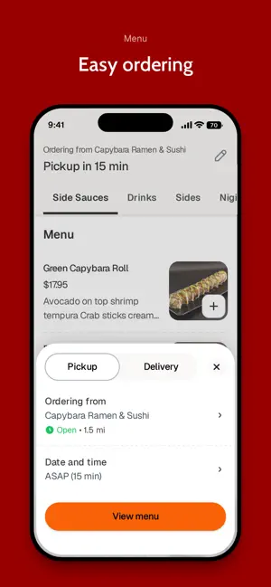 Capybara Ramen & Sushi screenshot 3