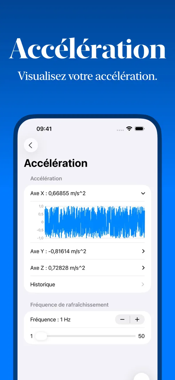 Screenshot #3 pour Sensor-App