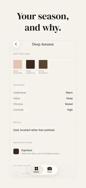 Color Analysis: Wear This screenshot 4