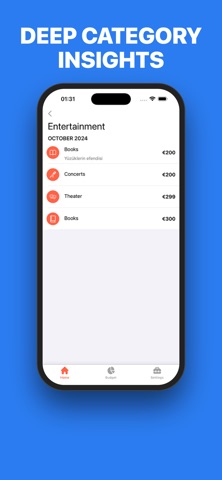 Budget Calculator: SmartBudget iPhone screenshot