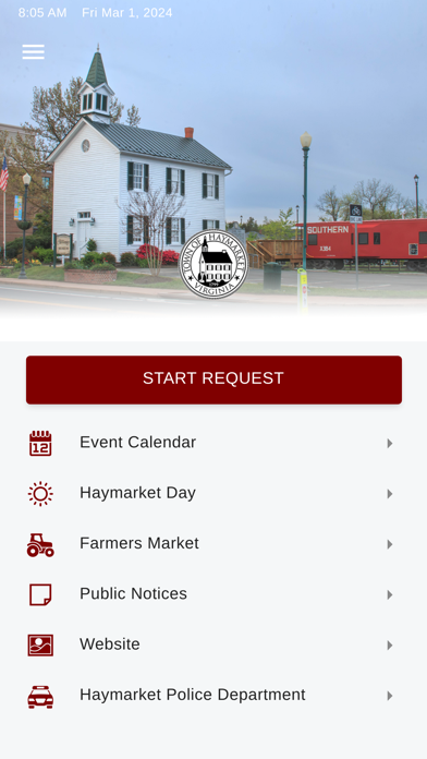 My Haymarket screenshot