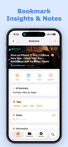 UniSave: Bookmark everything Screenshot 2 of 4