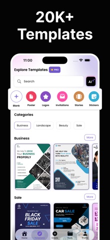 AI Poster Maker - DrawPost screenshot