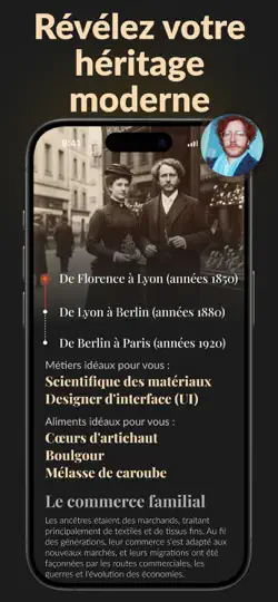 Capture d'écran de True Heritage & Ancestry: EDNA sur iPhone 3