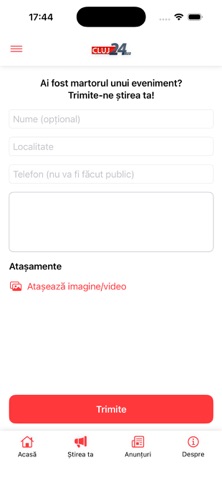 Cluj24 screenshot