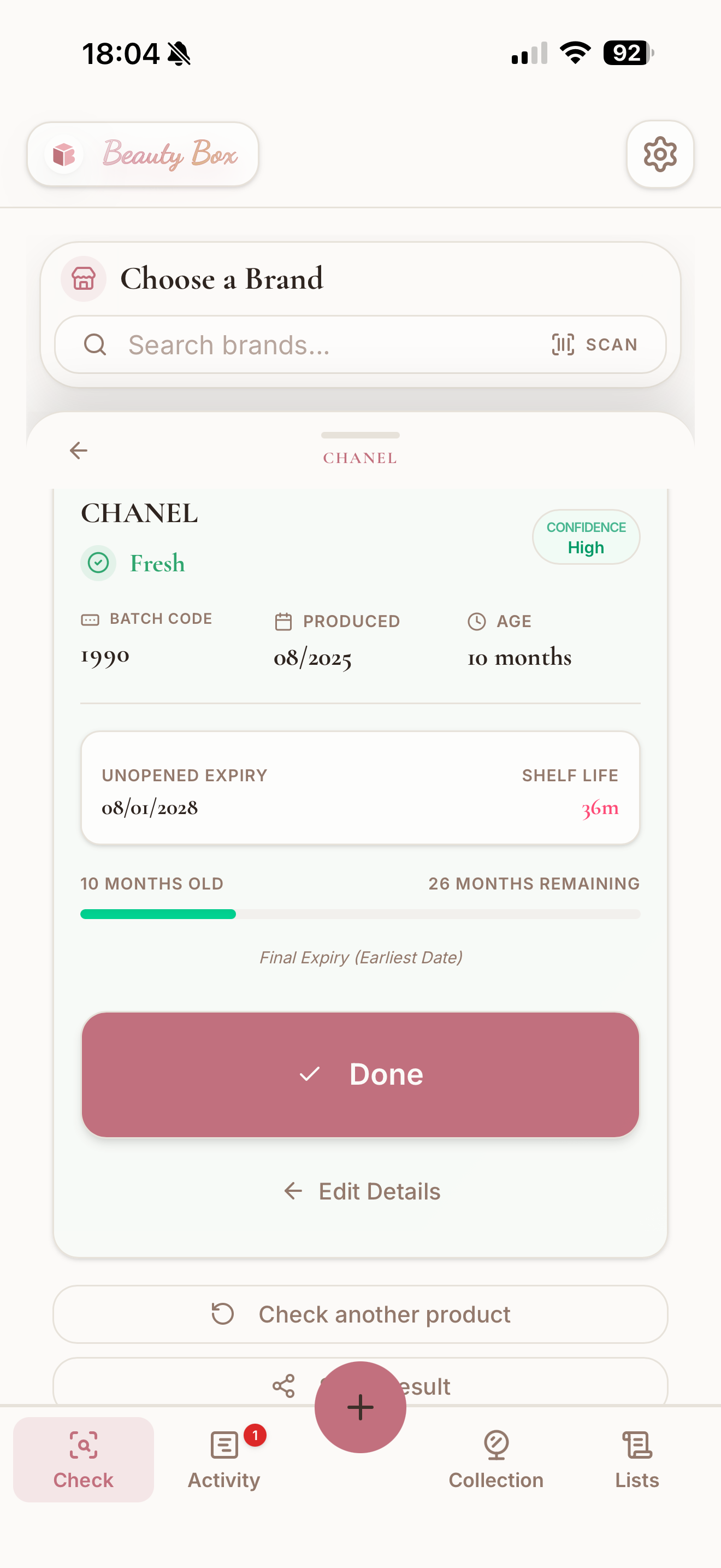 Beauty Box: Cosmetic Checker screenshot 6