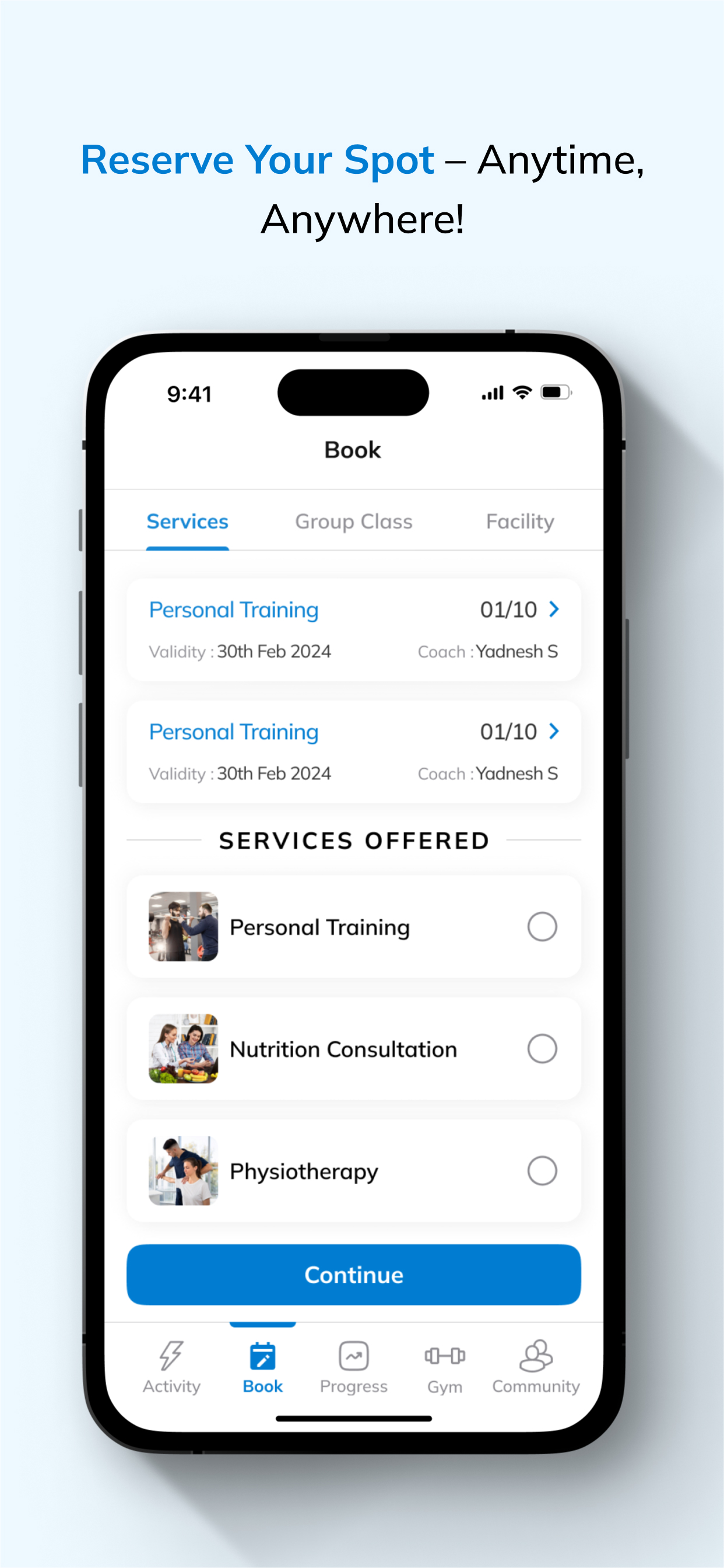 YFC Gym screenshot 3