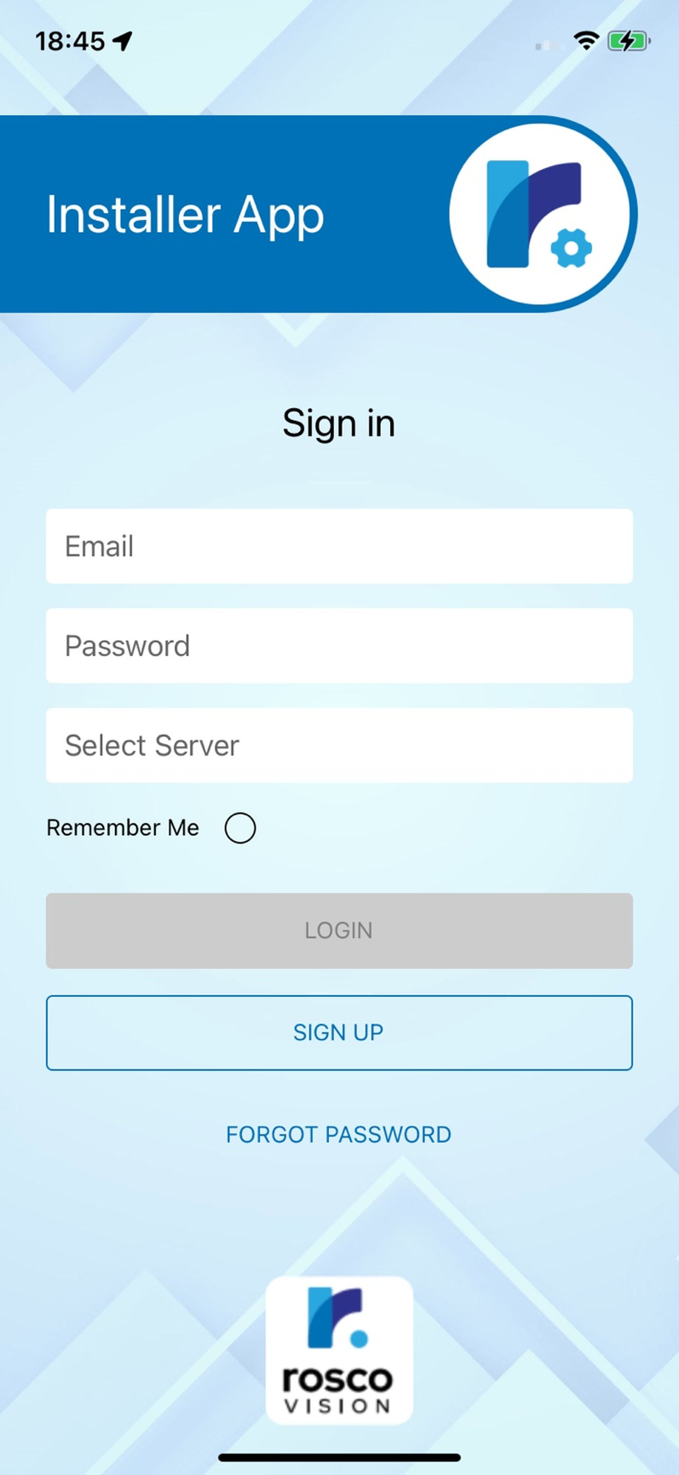 Rosco Installer App