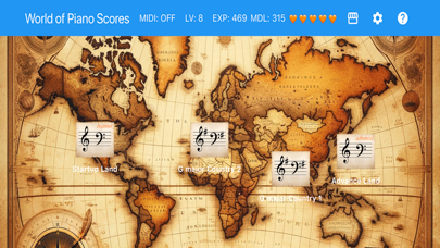 Piano Score Fighter iPhone screenshot