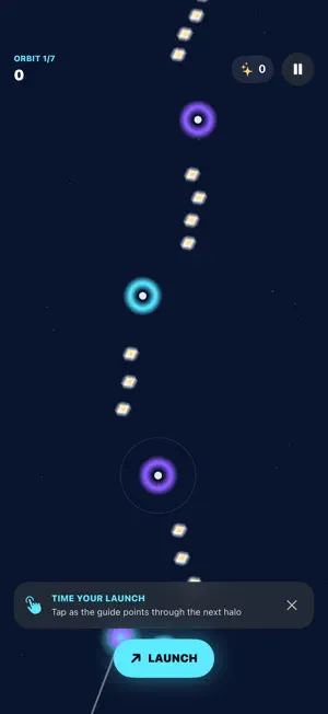 Orbit Bloom: Cosmic Arcade screenshot 1