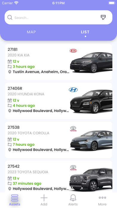 PDX Express Service Screenshot