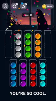 color ball sort : puzzle iphone screenshot 1