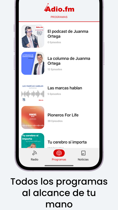 Adio.fm Screenshot