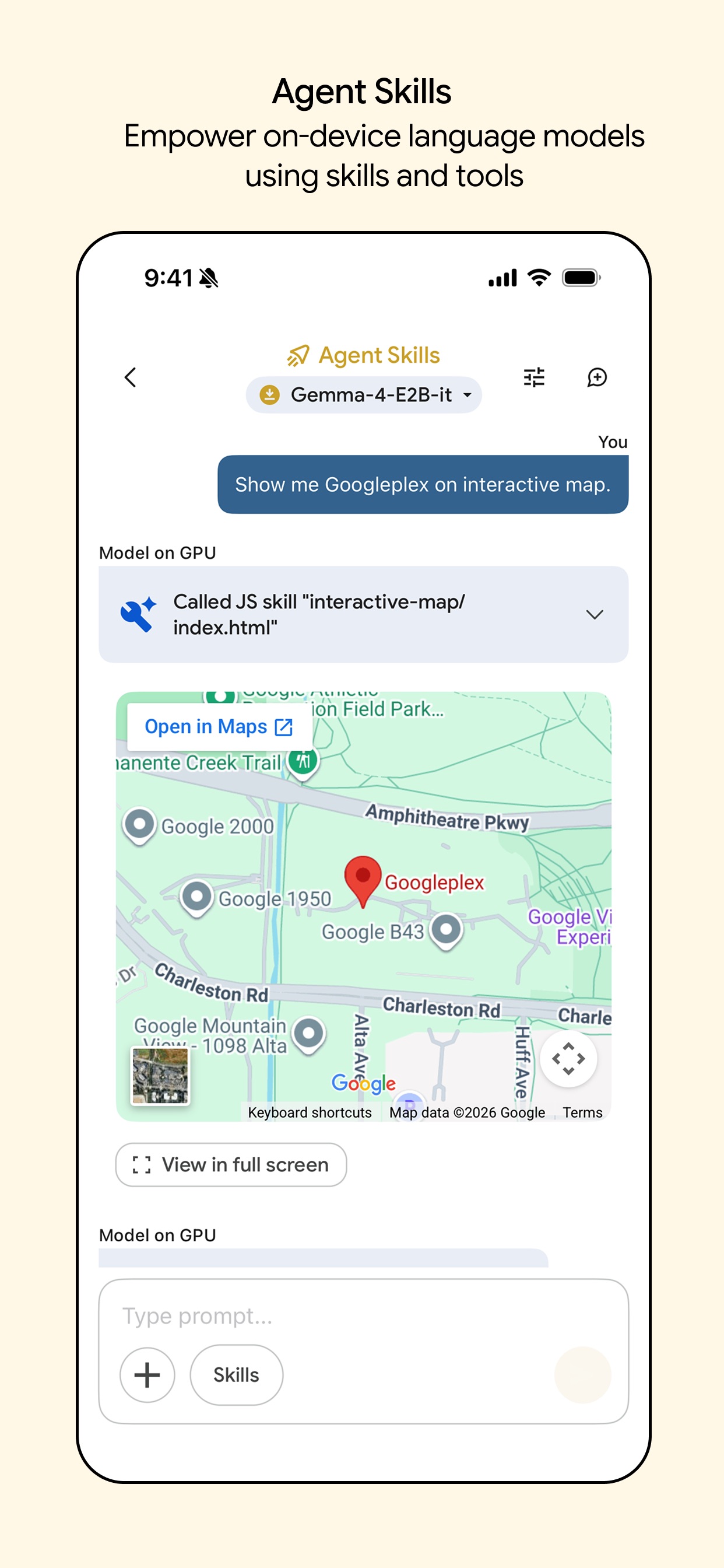 Google AI Edge Gallery 스크린샷 2