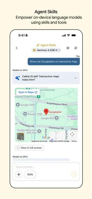 Google AI Edge Gallery screenshot 2