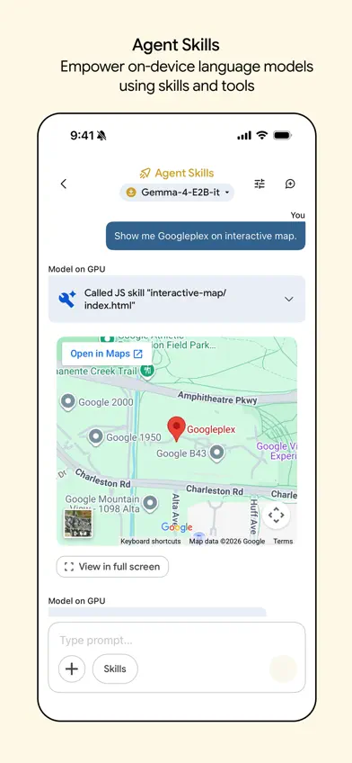Google AI Edge Gallery screenshot 2