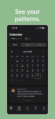 Number Two: Poop Tracker Screenshot 2 of 5