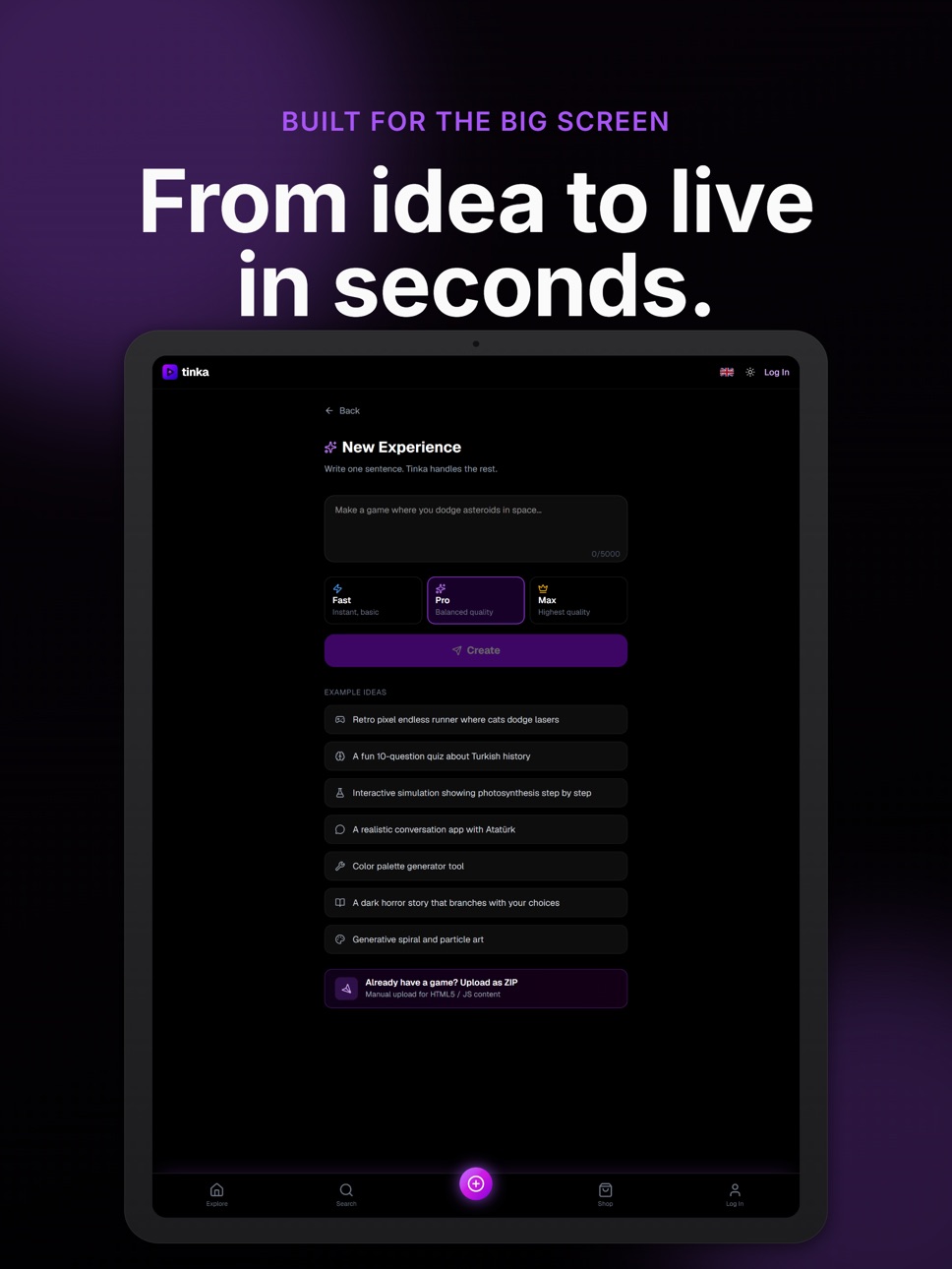 iPad screenshot