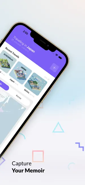 TravelMemoir: AI Log screenshot 2