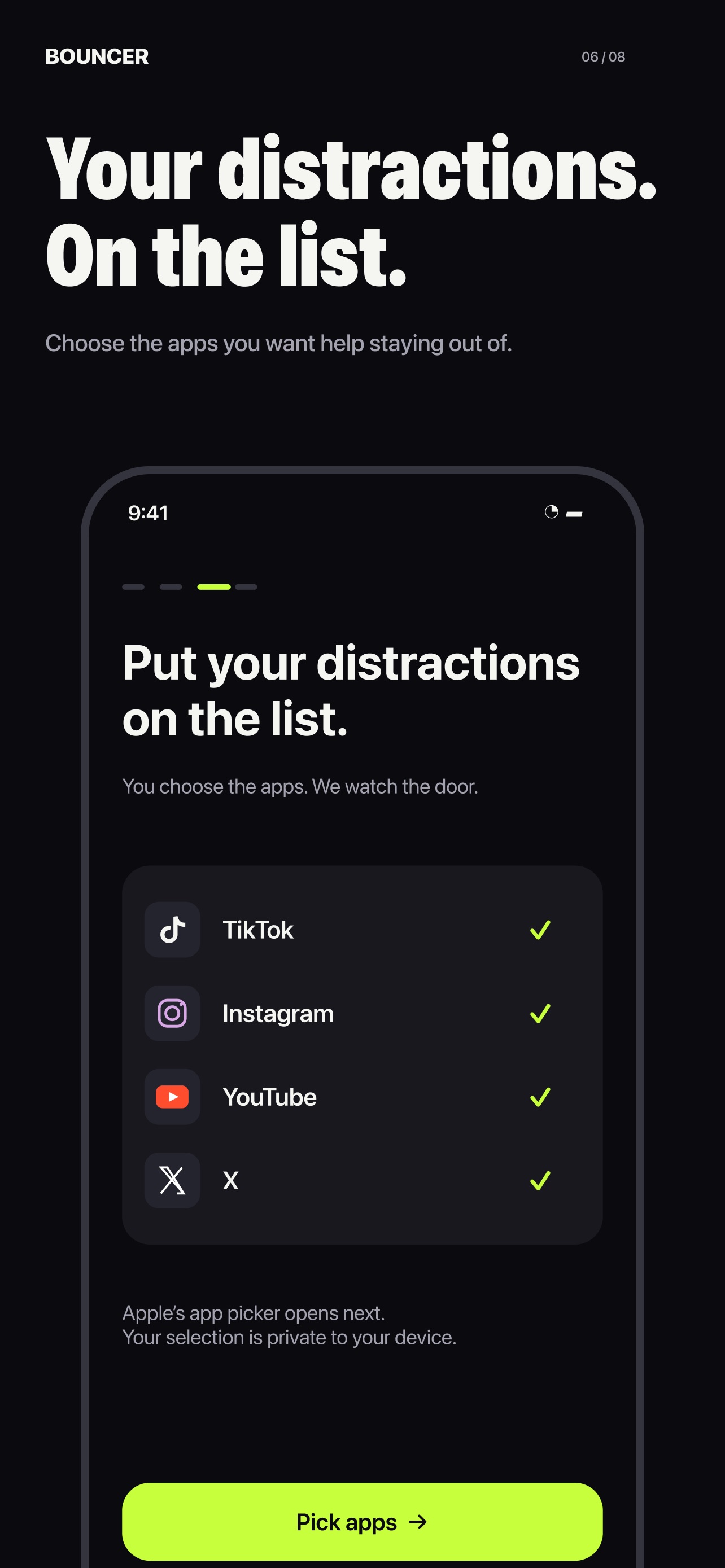 Screenshot 6 of Denied: Talk to Unlock Apps