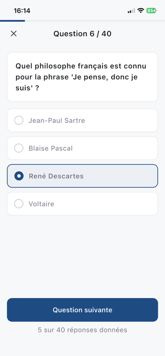 QuizHexagone Screenshot 3 of 3