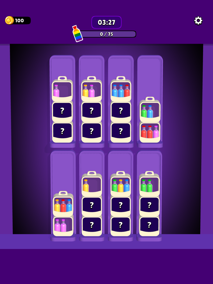 Bottle Box Color Sorting