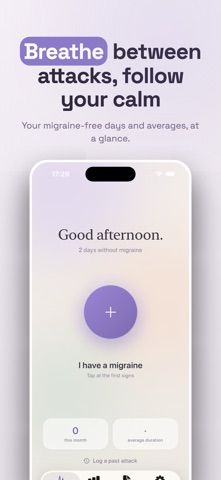 Migraine Diary & Tracker Screenshot 2 of 5