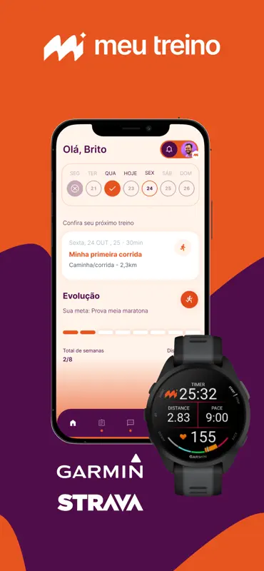 MeuTreino: Treinos de Corrida screenshot 1 of 7