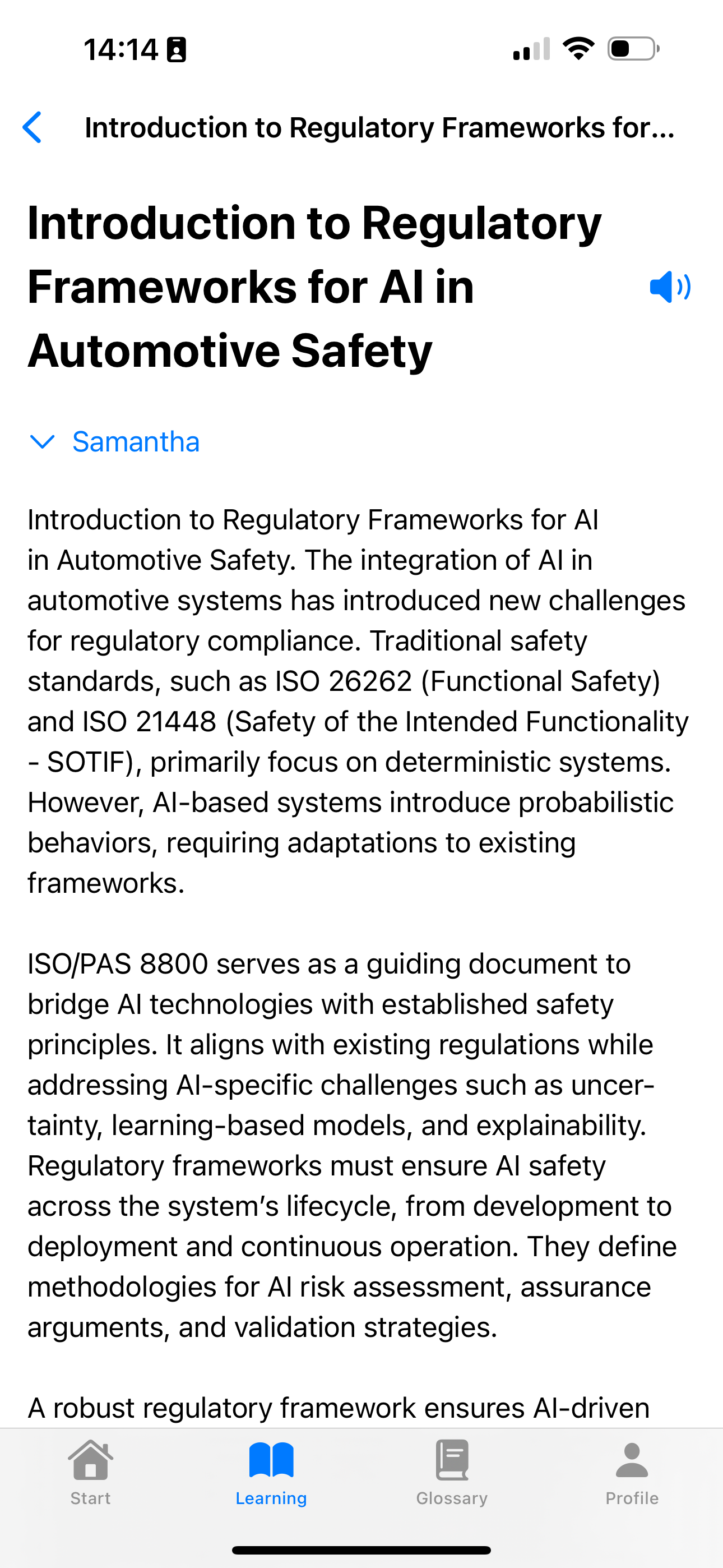 ISO8800 Learning screenshot 9