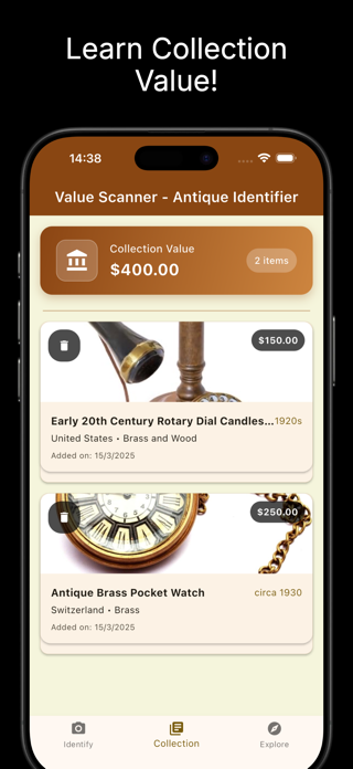 Antique Identifier : Value ID Screenshot 2 of 5