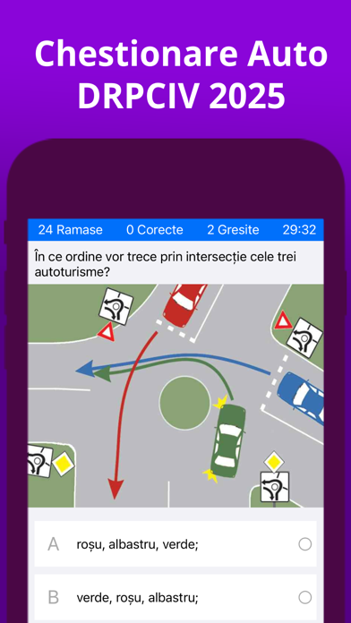 Screenshot #1 pour Chestionare Auto: ePermis