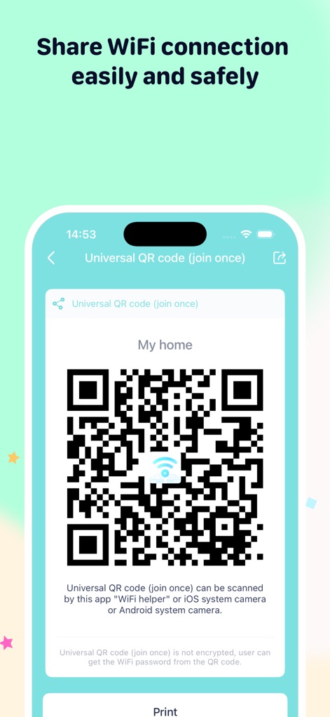 WiFi Share Helper - QR code - Utilities App | MWM