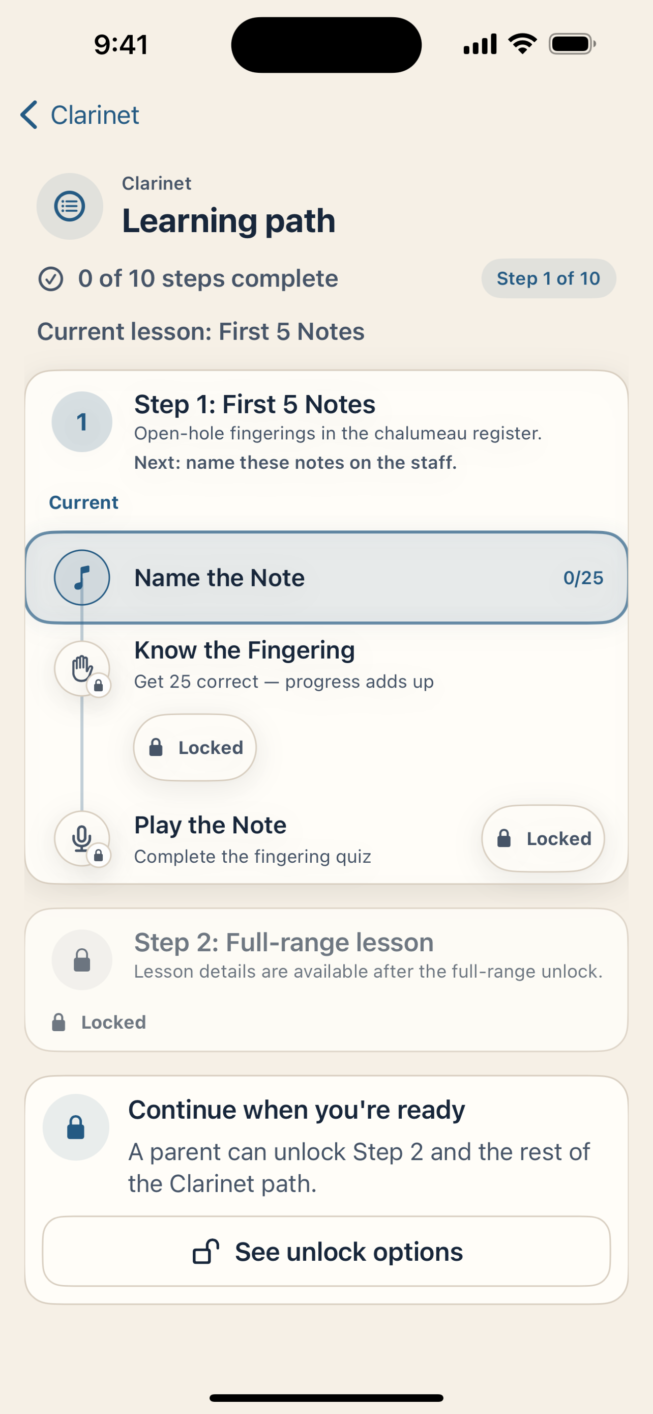 First 5 Notes: Beginning Band screenshot 5