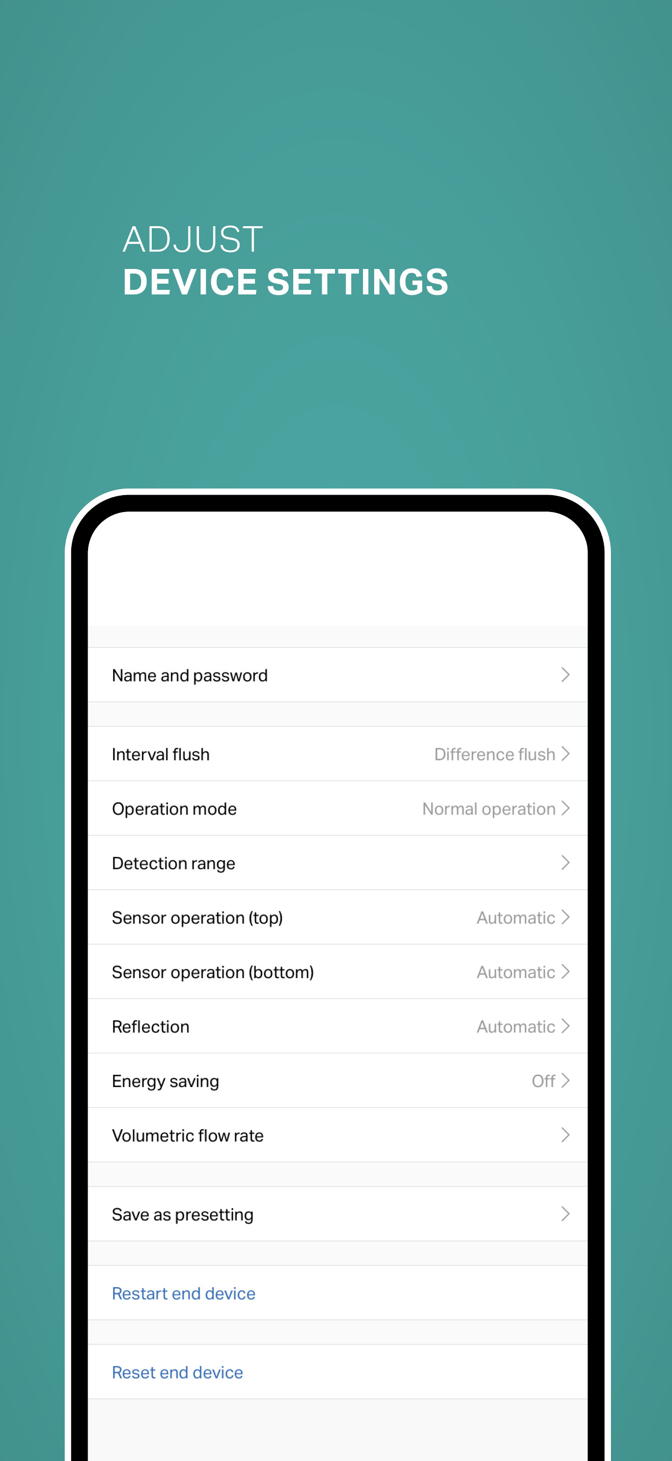 Geberit Control screenshot 3