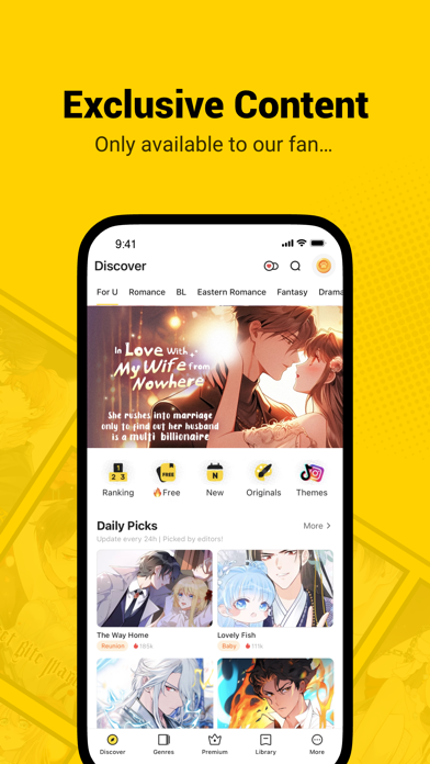 Screenshot #3 pour WebComics - Webtoon, Manga