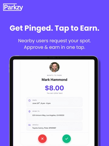 Parkzy: Find Parking Nearby ipad screenshot 4