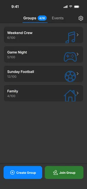 SaltyPlanner: Group Scheduler screenshot 2