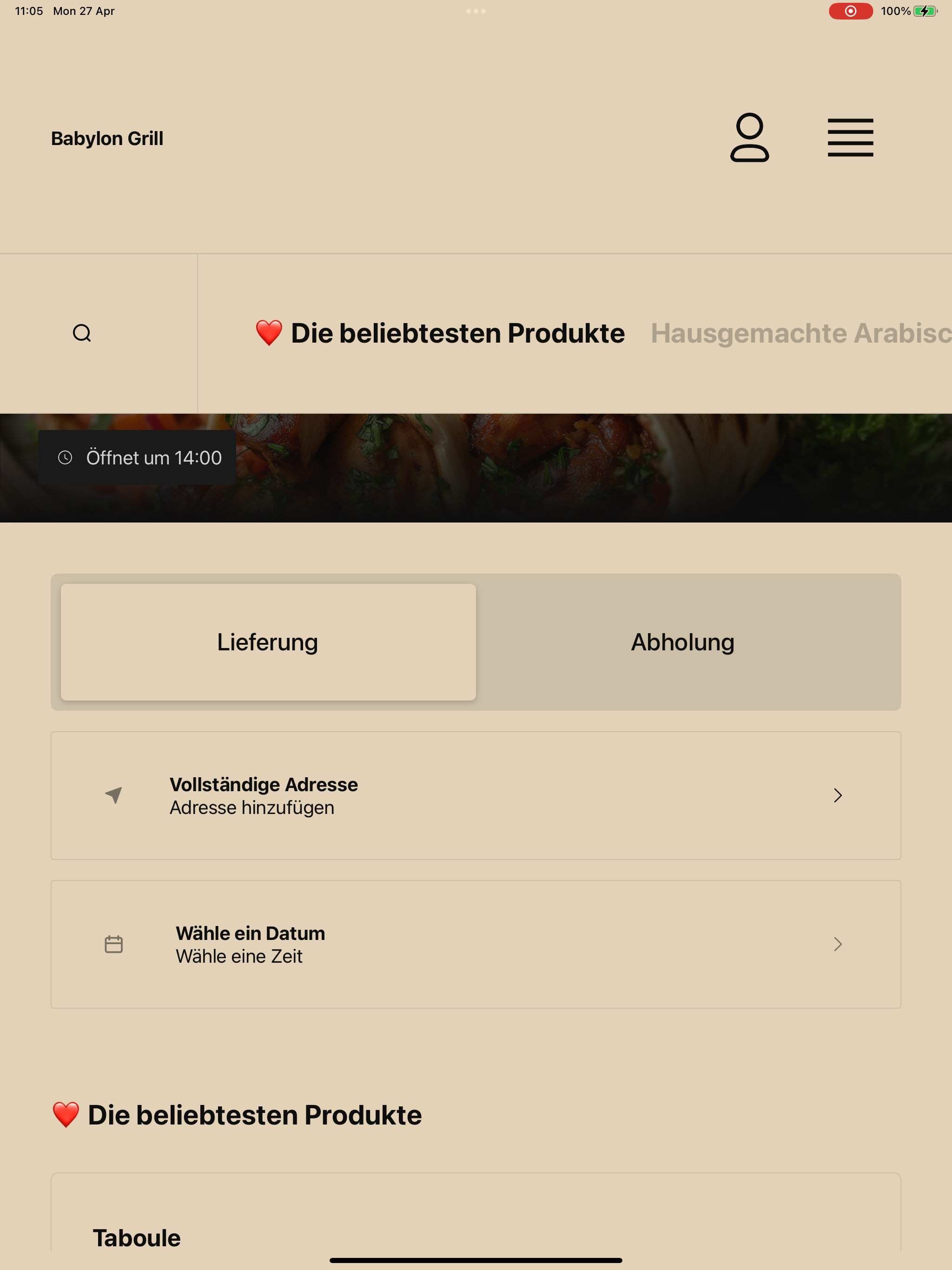 Babylon Grill Minden screenshot 6