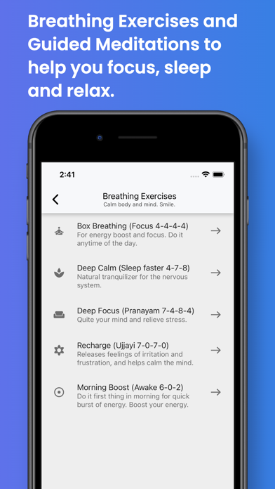 Rain Sleep Sounds & Meditation Screenshot