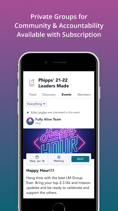 Fully Alive by Disciples Made iPhone screenshot 4 - Social Networking app