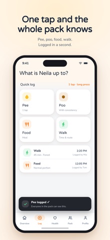 Naylo – Dog Diary & Walk Log screenshot 2