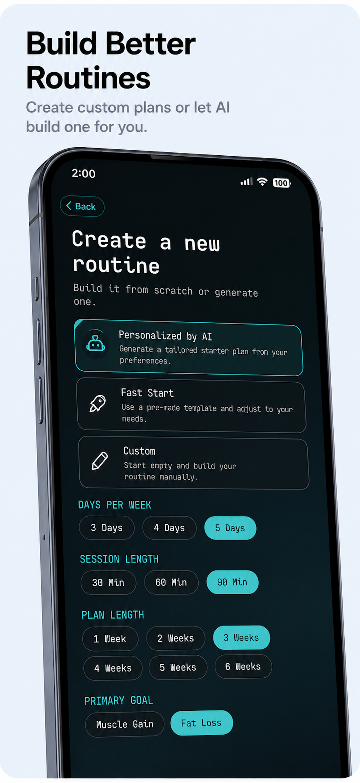 Setora: Workout Tracker