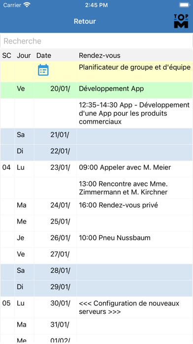 Screenshot #3 pour TopM mobile2