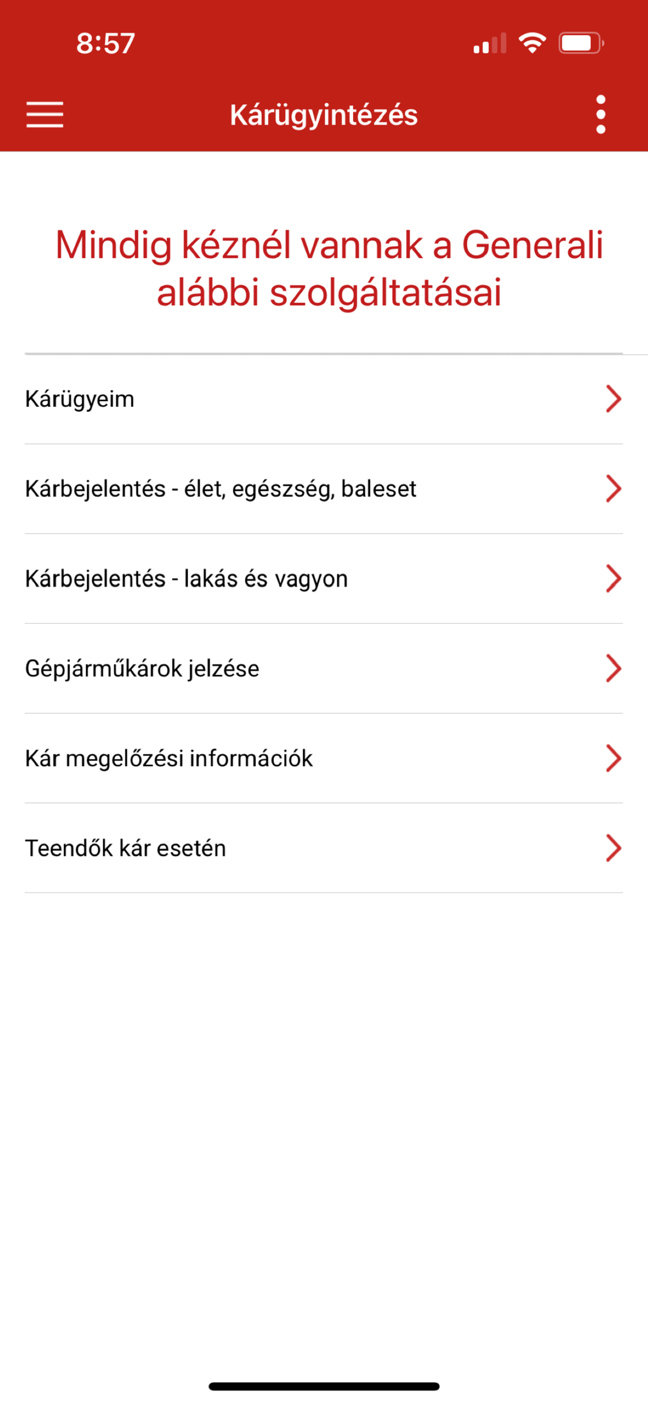Generali Ügyfélpont screenshot 3