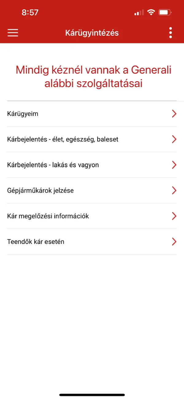 Screenshot #3 pour Generali Ügyfélpont