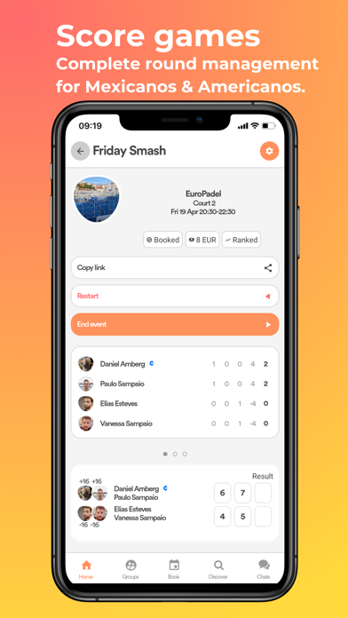 Racket ID Screenshot