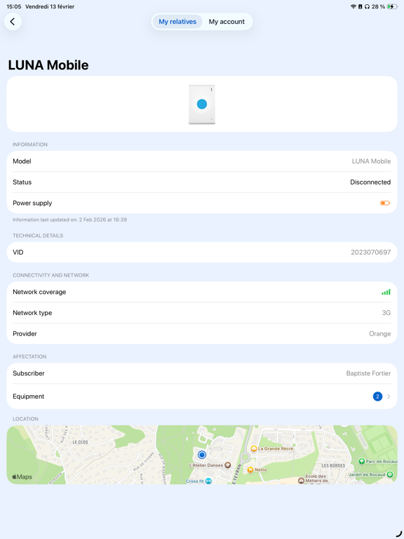 MyATTENTIVE iPad screenshot